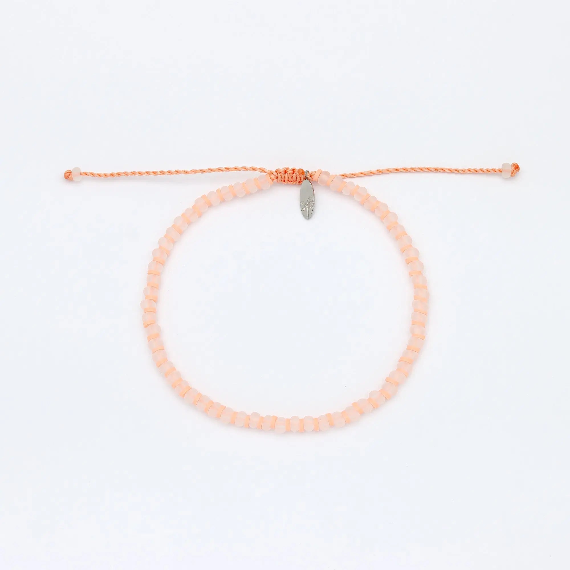 Marley Glass Beaded Anklet Set