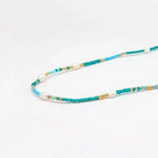 Giada Cinta Pearl Beaded Surf Necklace