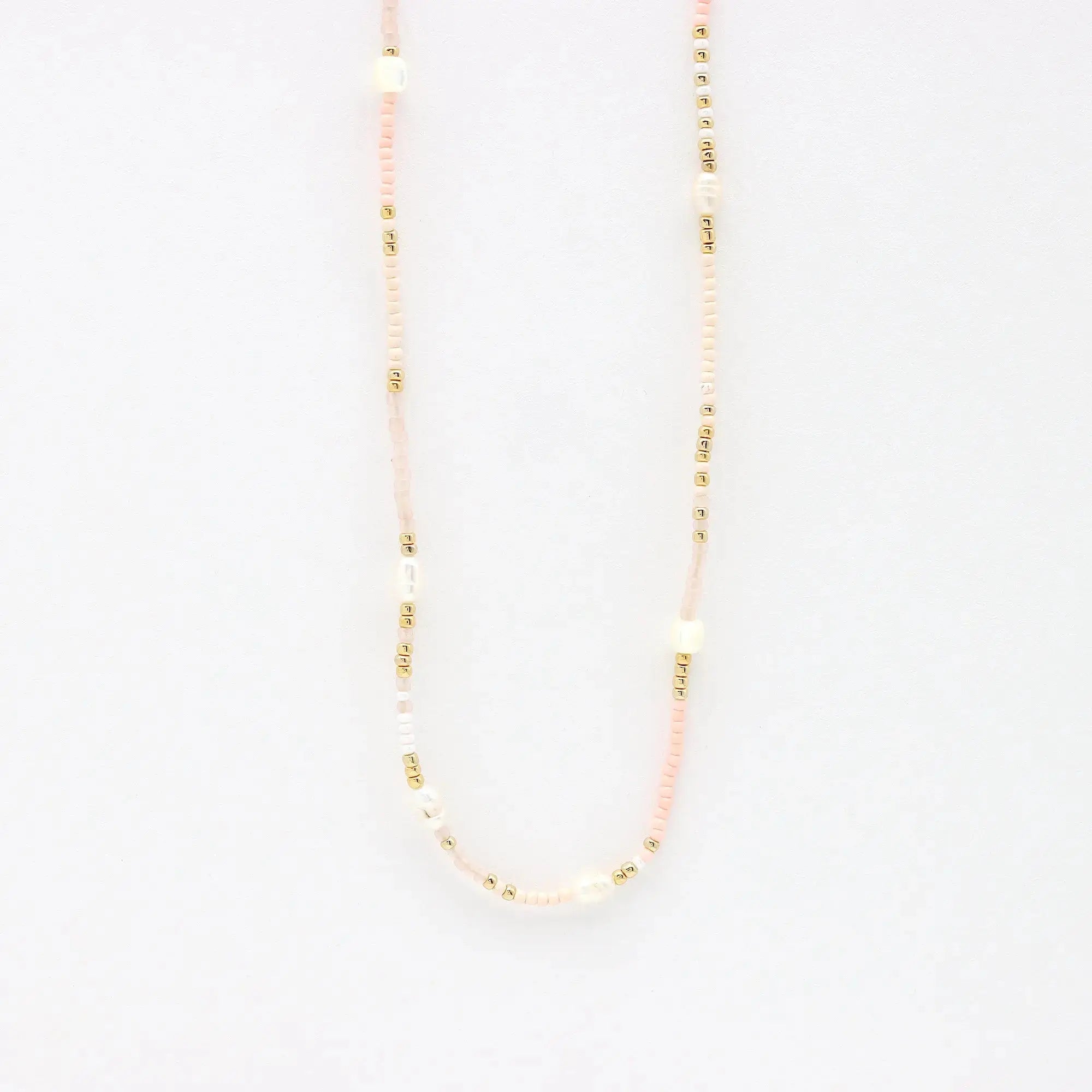 Giada Cinta Pearl Beaded Surf Necklace