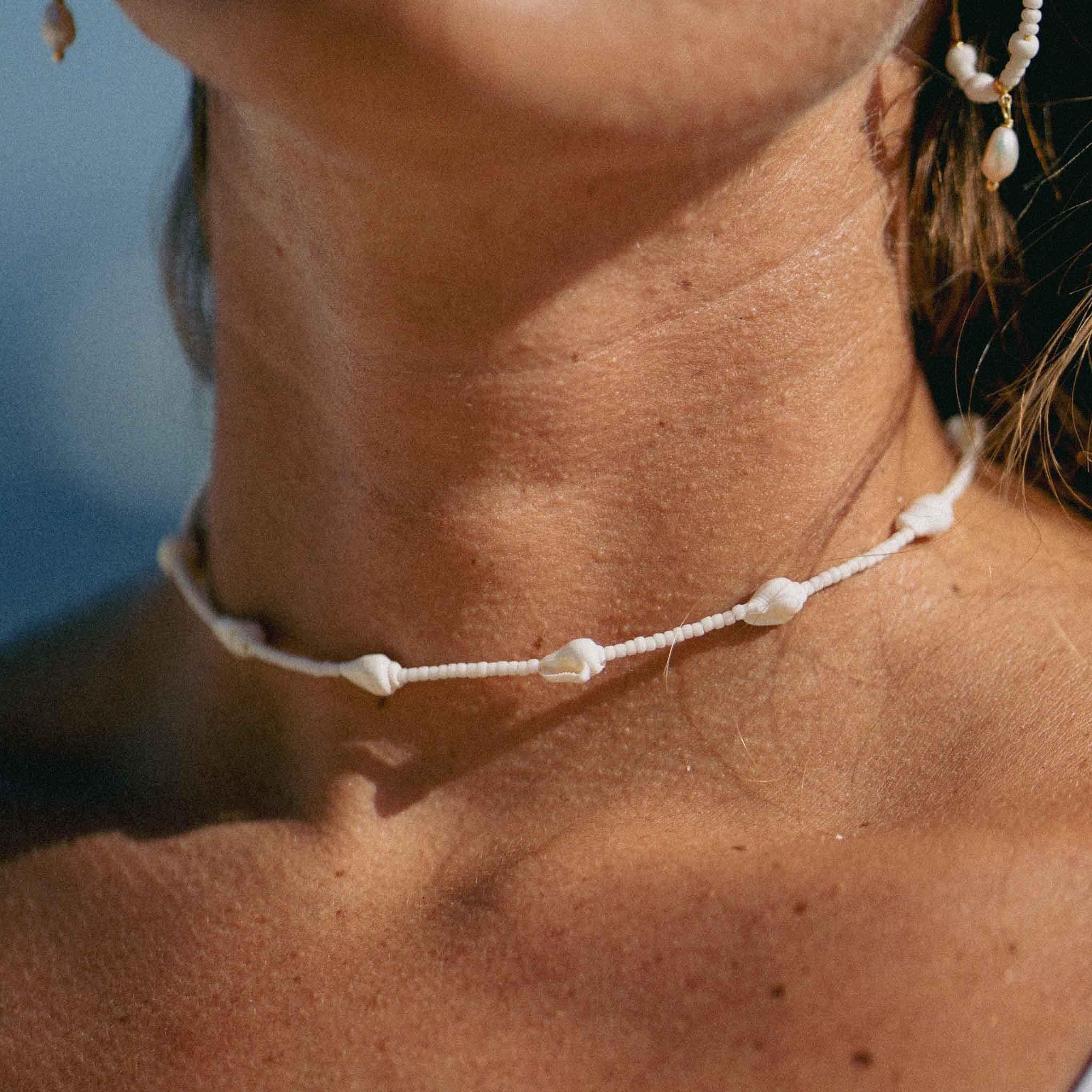 Giada Rahayu Shell Beaded Necklace
