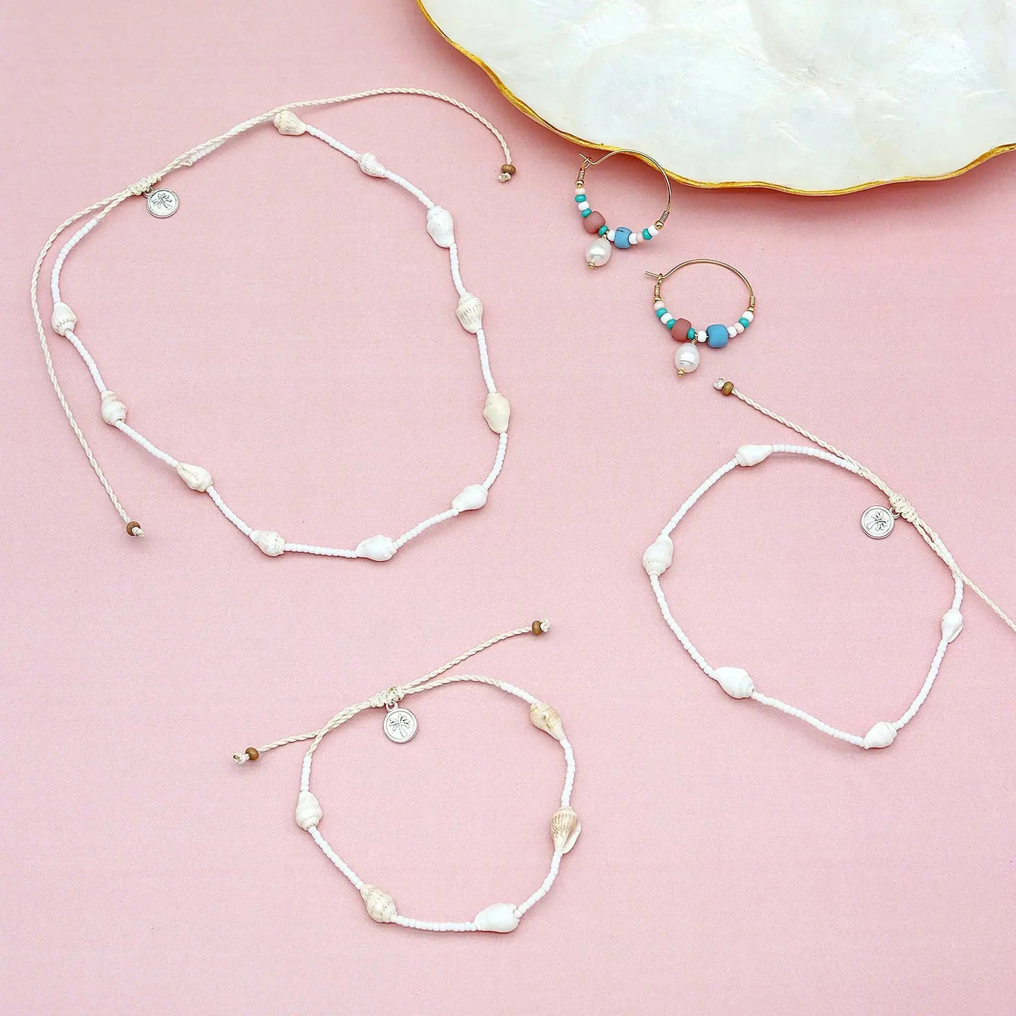 Giada Rahayu Shell Beaded Necklace