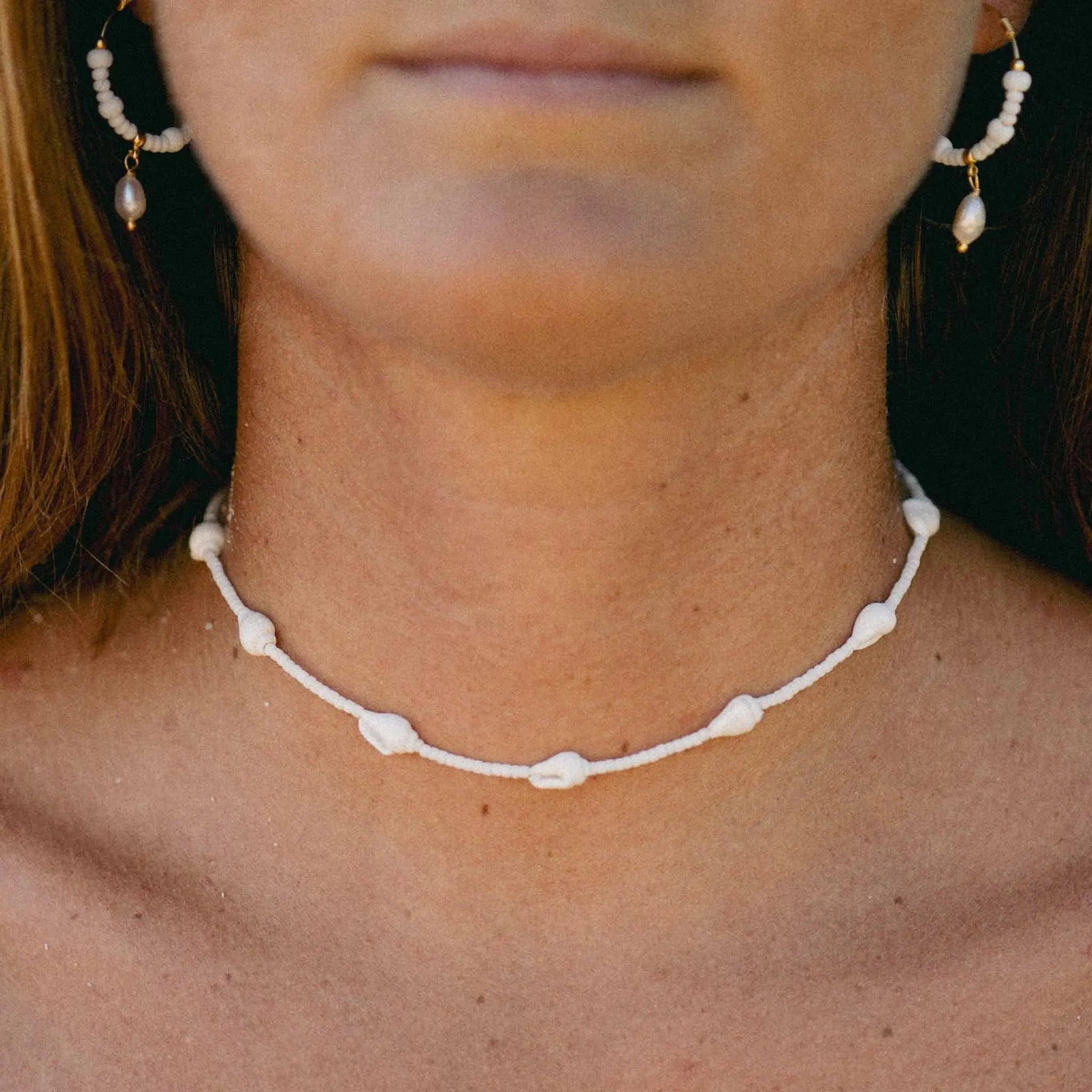 Giada Rahayu Shell Beaded Necklace