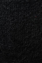 Isaac Eyelash V-Neck Tank Top - Black