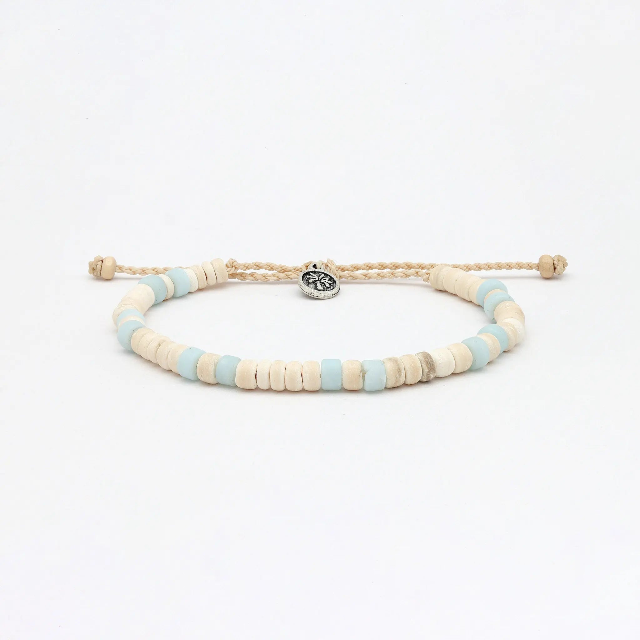 Samosir Natural Beaded Anklet