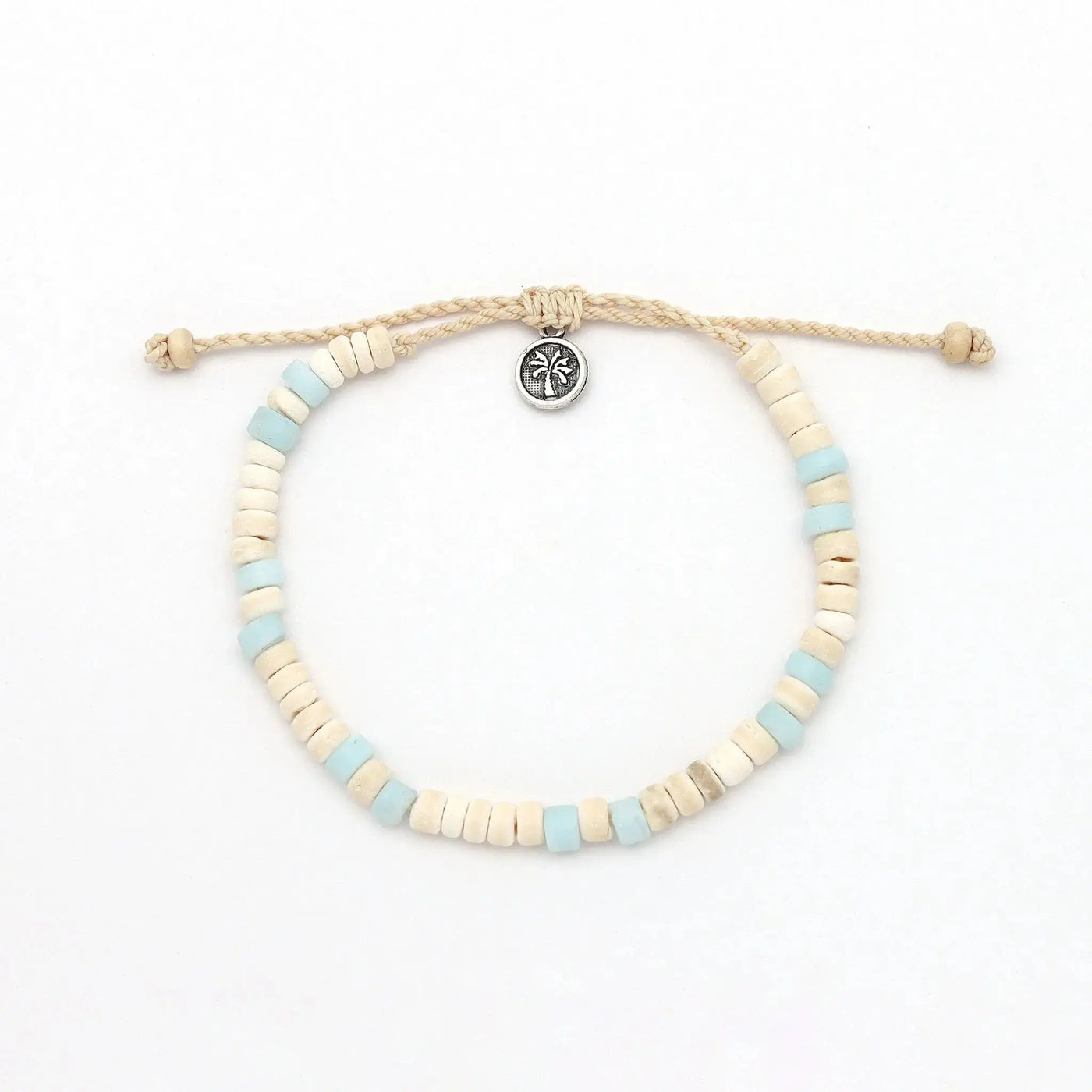 Samosir Natural Beaded Anklet