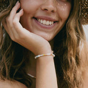 Mentawai Islands Surfer Pearl Bracelet