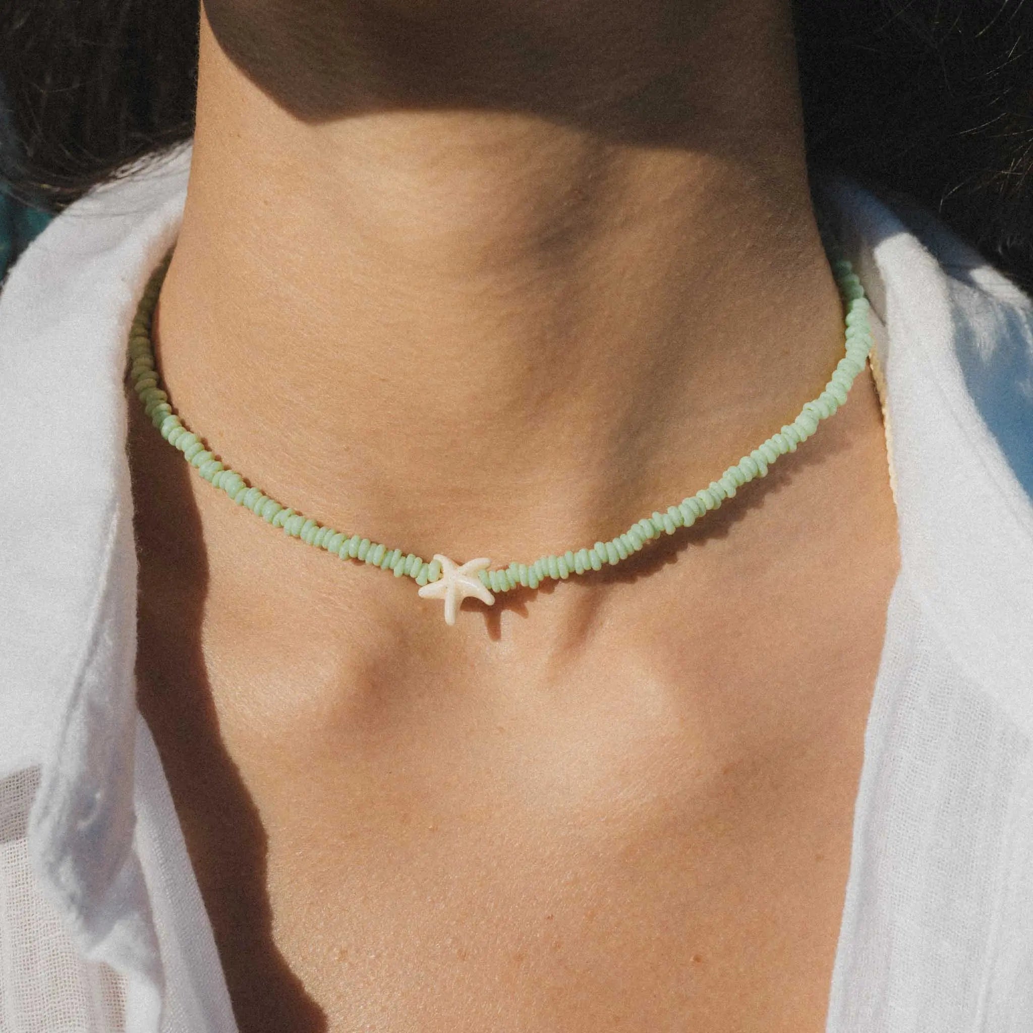 Tidepool Starfish Necklace