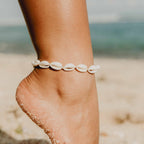 Livadi Cowrie Shell Anklet