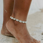 Livadi Cowrie Shell Anklet