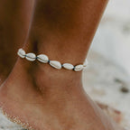 Livadi Cowrie Shell Anklet