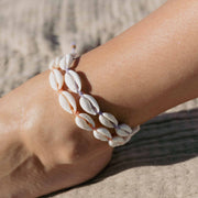 Livadi Cowrie Shell Anklet