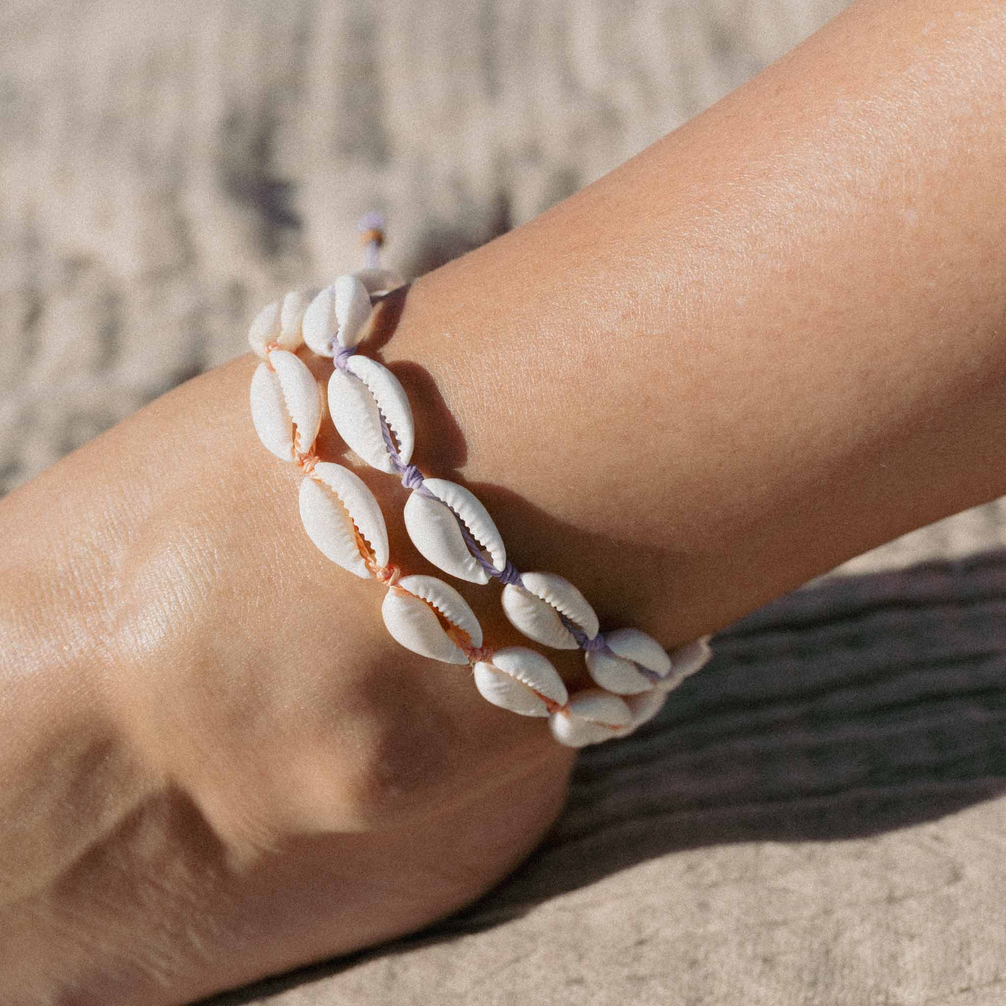 Livadi Cowrie Shell Anklet