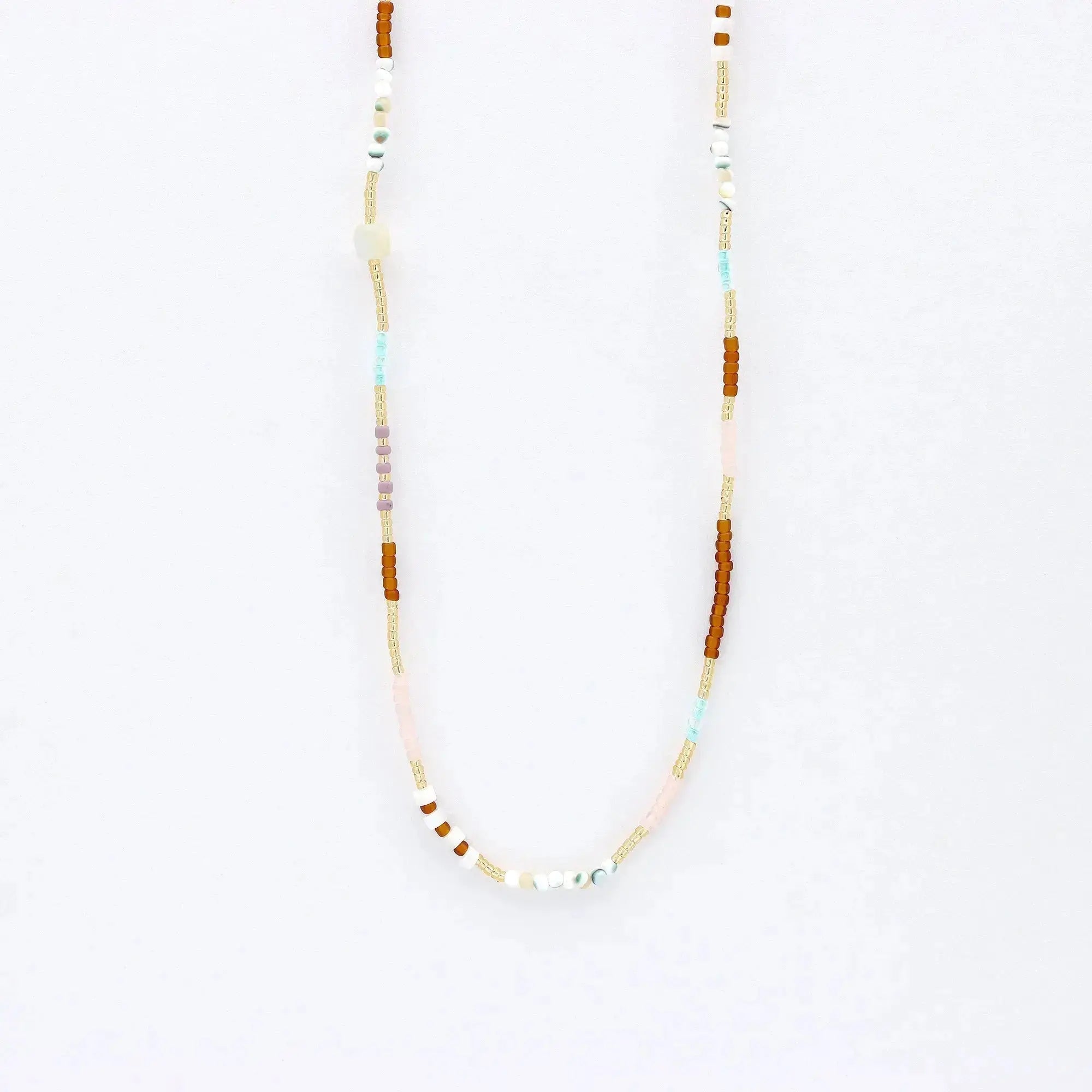 Alam Dainty Beaded Necklace