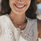 Alam Dainty Beaded Necklace
