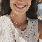 Alam Dainty Beaded Necklace