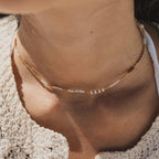 Alam Dainty Beaded Necklace