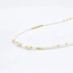Pasir Mother of Pearl Beaded Necklace