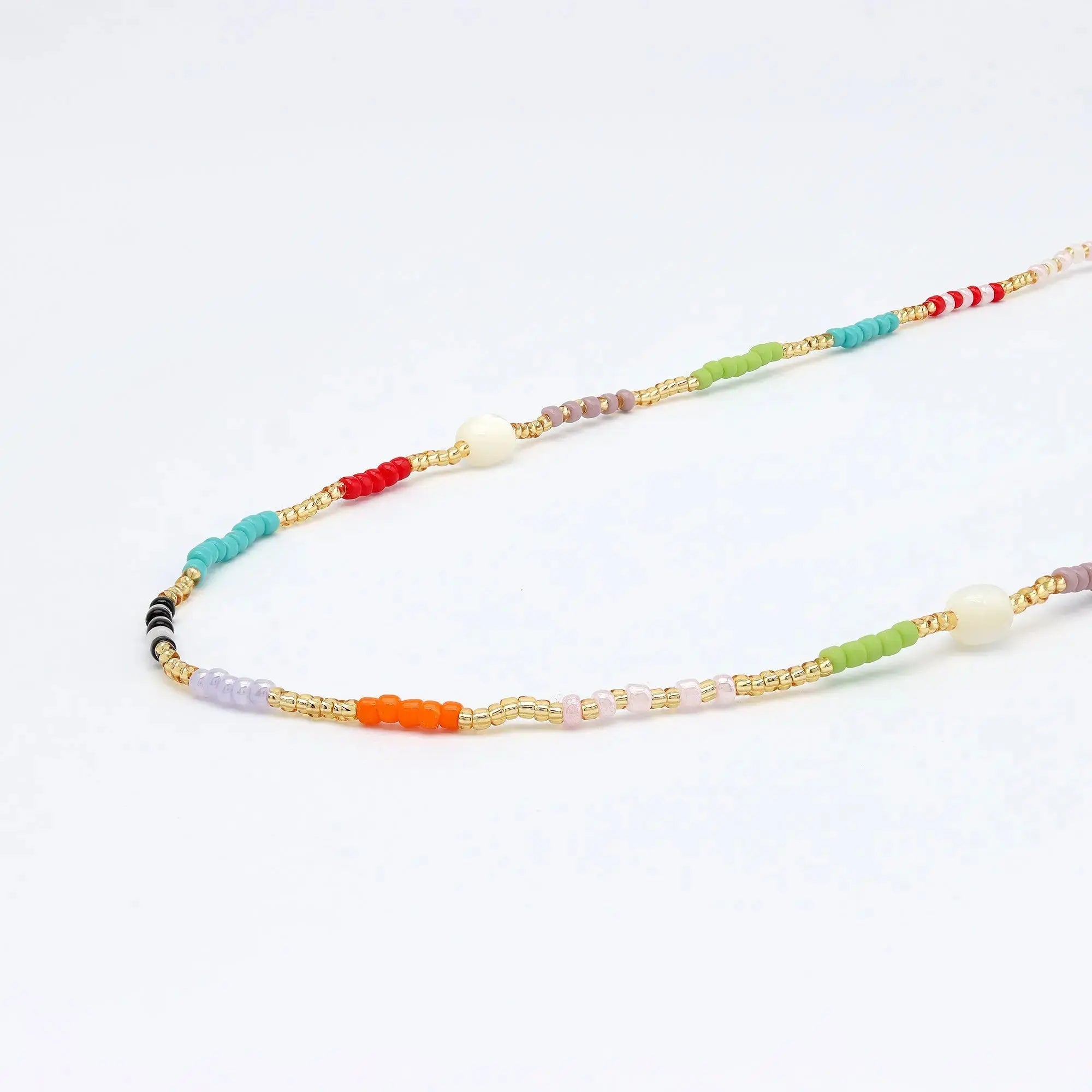 Berpesta Colourful Beaded Necklace
