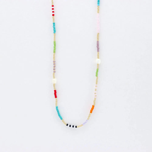 Berpesta Colourful Beaded Necklace
