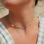Berpesta Colourful Beaded Necklace