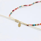 Merah Dainty Beaded Necklace