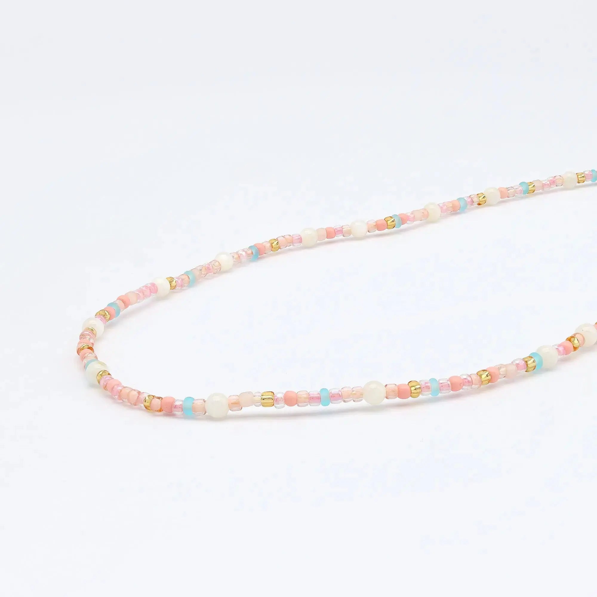Surya Golden Beaded Necklace