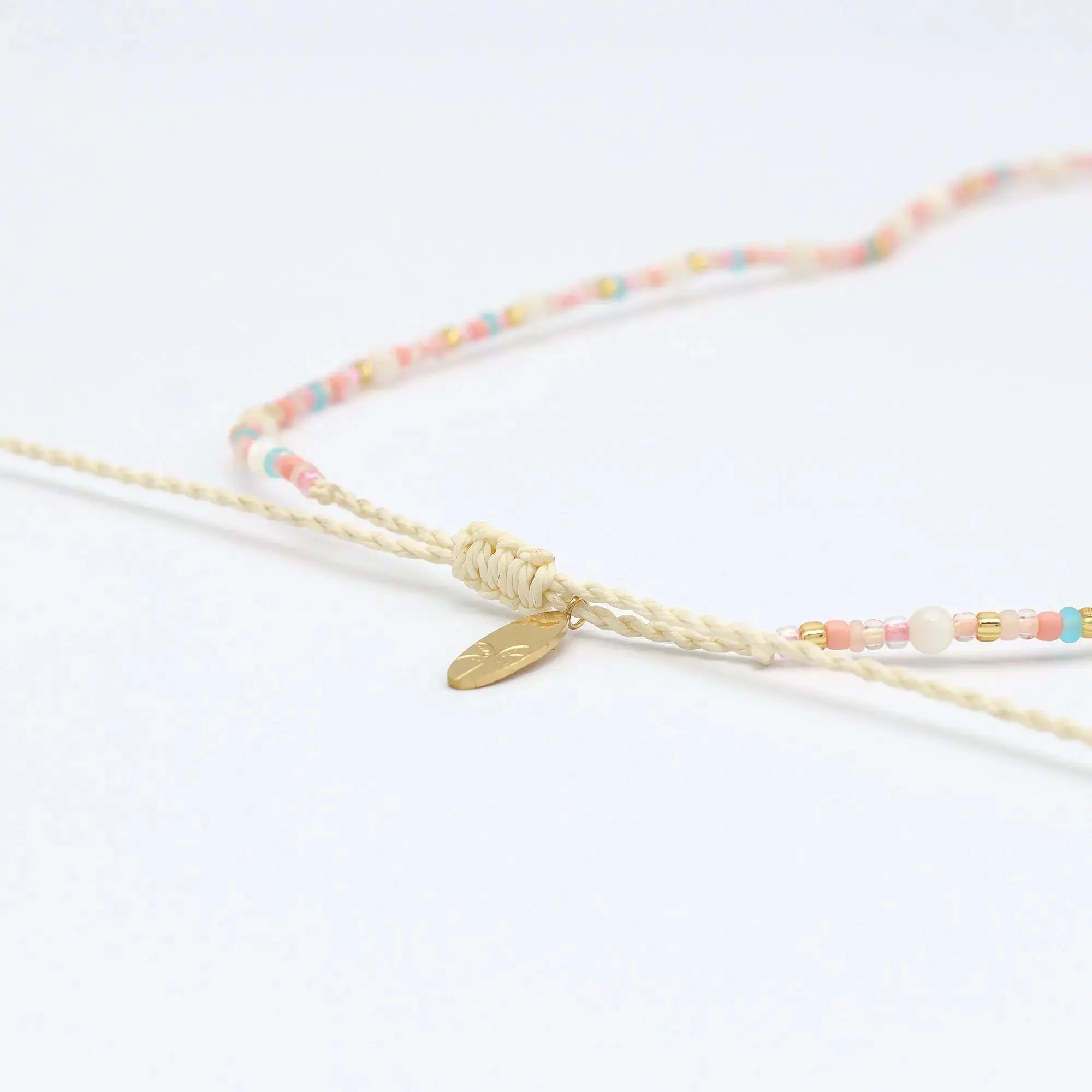 Surya Golden Beaded Necklace