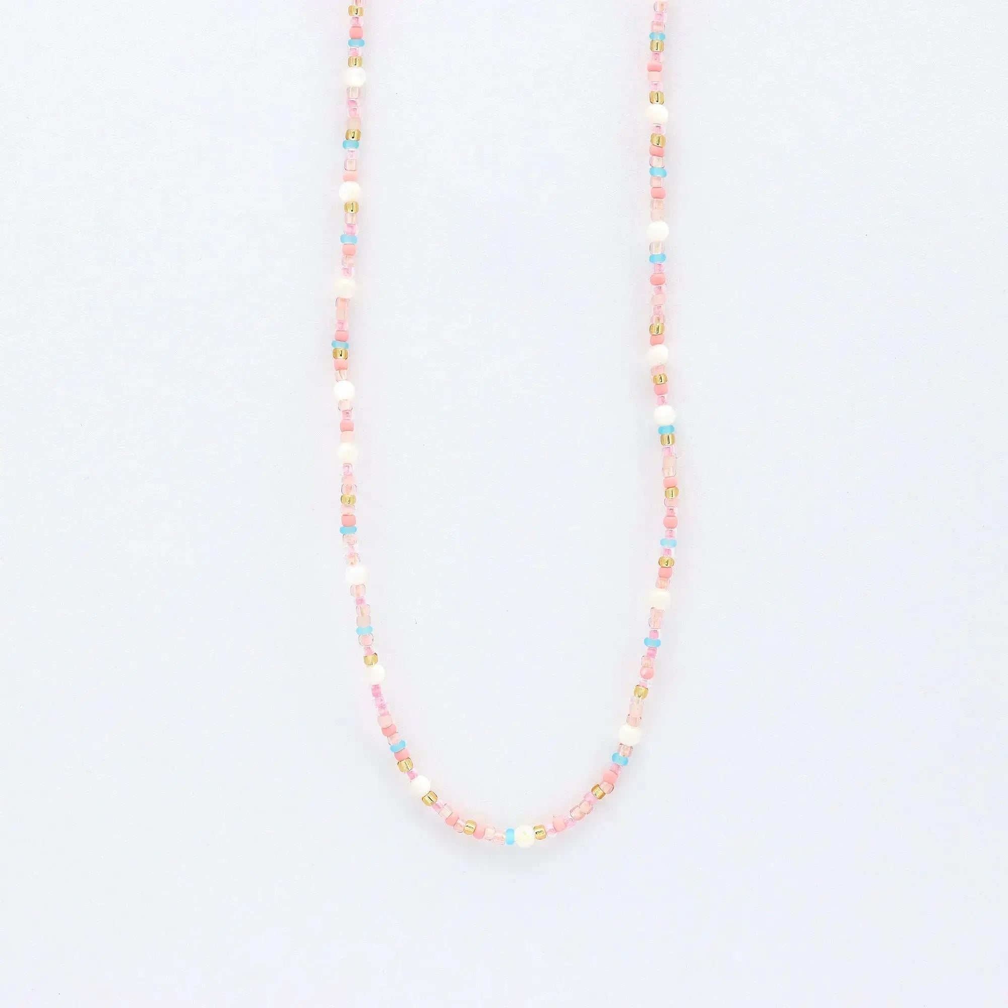 Surya Golden Beaded Necklace