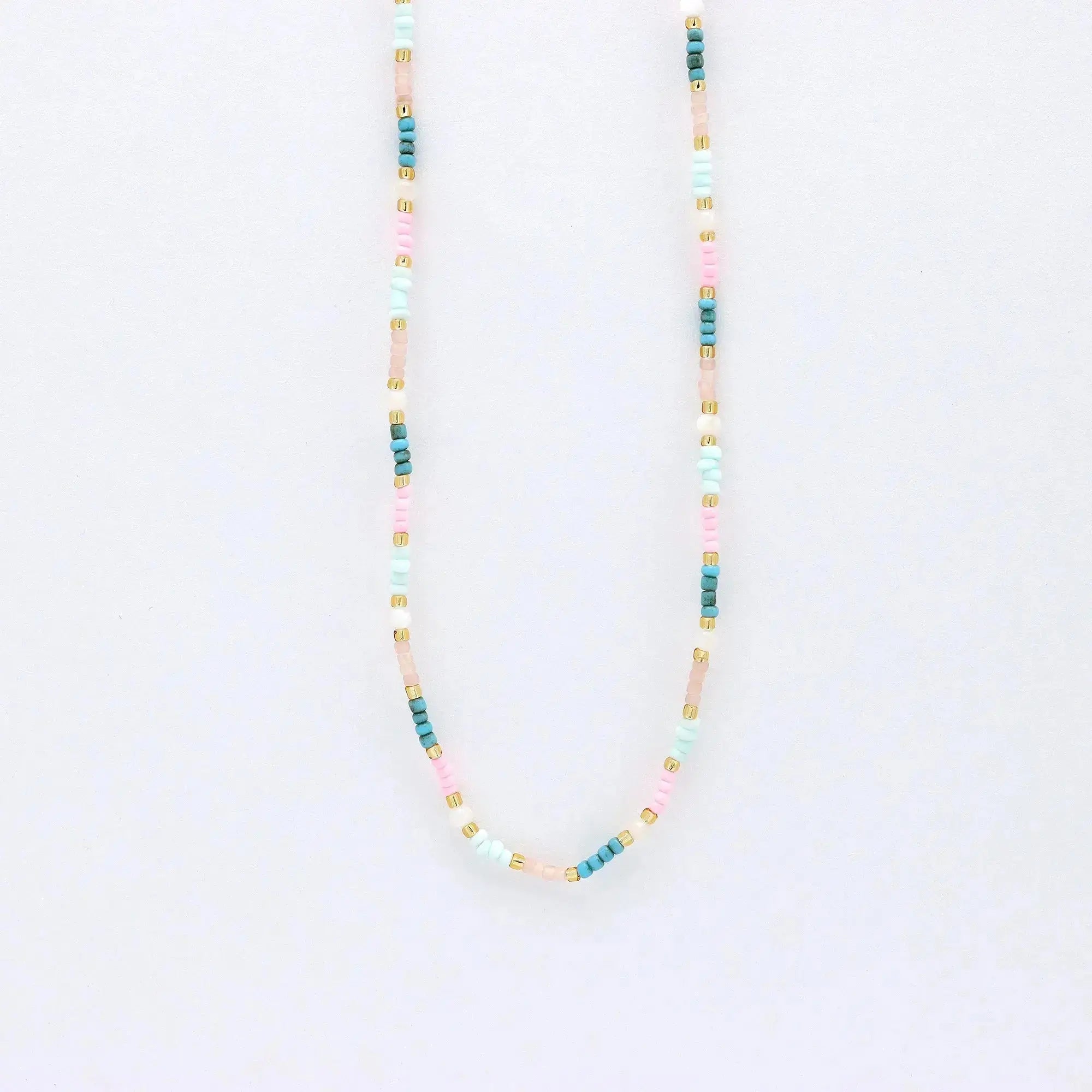 Kemboja Pastel Beaded Necklace