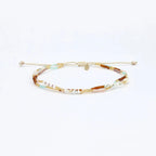 Alam Dainty Beaded Anklet