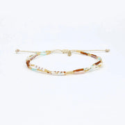 Alam Dainty Beaded Anklet