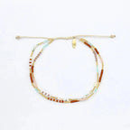Alam Dainty Beaded Anklet