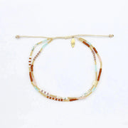 Alam Dainty Beaded Anklet