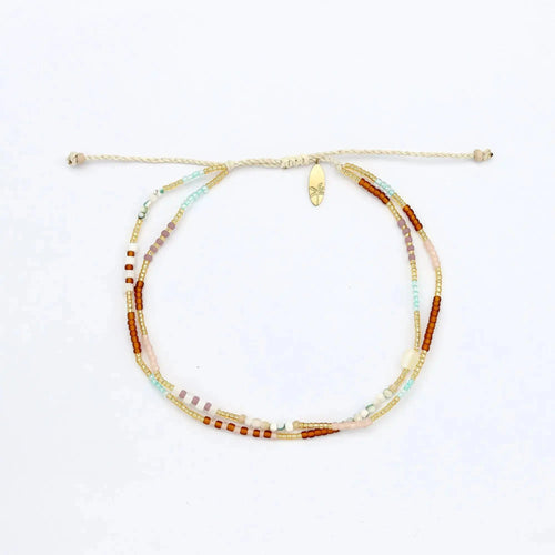 Alam Dainty Beaded Anklet