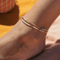 Alam Dainty Beaded Anklet