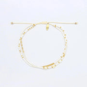 Pasir Mother of Pearl Beaded Anklet