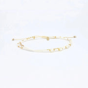 Pasir Mother of Pearl Beaded Anklet