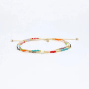 Berpesta Colourful Beaded Anklet