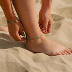 Berpesta Colourful Beaded Anklet