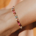 Merah Dainty Beaded Anklet