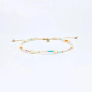 Horison Light Beaded Anklet