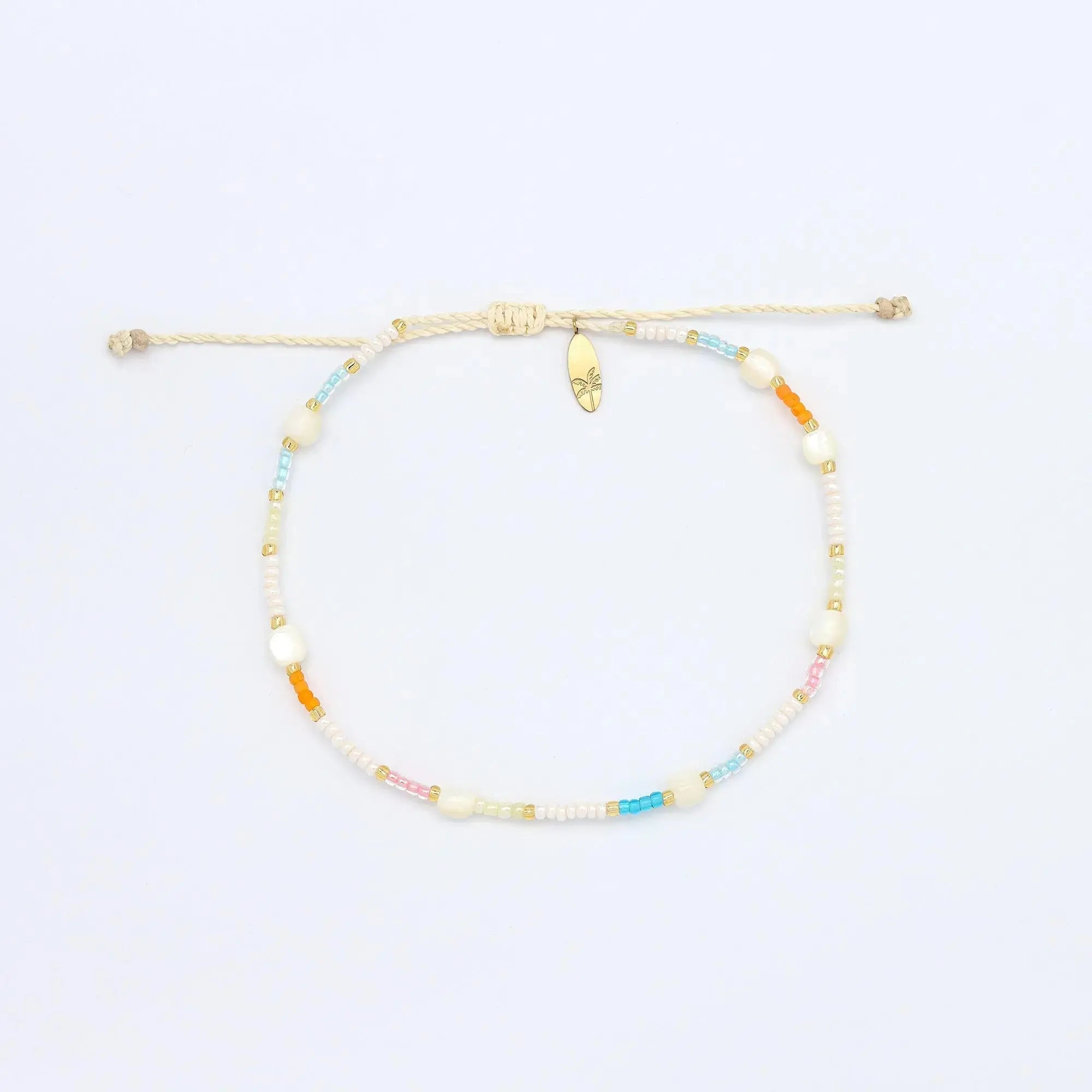 Horison Light Beaded Anklet