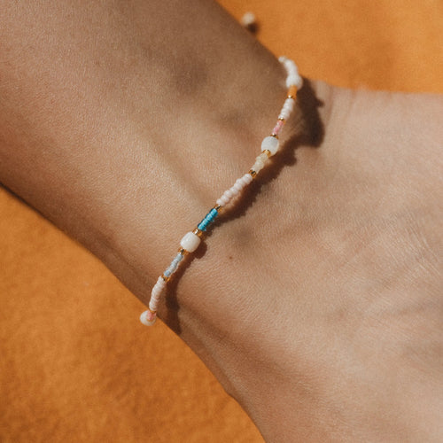 Horison Light Beaded Anklet
