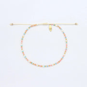 Surya Golden Beaded Anklet