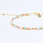 Surya Golden Beaded Anklet