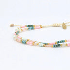 Kemboja Pastel Beaded Anklet