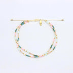 Kemboja Pastel Beaded Anklet