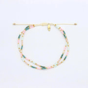 Kemboja Pastel Beaded Anklet