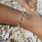 Kemboja Pastel Beaded Anklet
