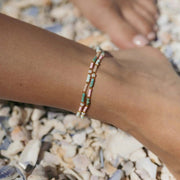 Kemboja Pastel Beaded Anklet